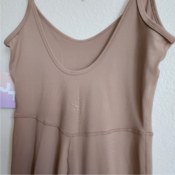 JoyLab Light Brown Women's Flare Long Bodysuit - Picture 6 of 7